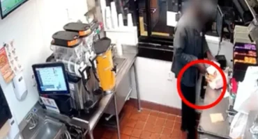 CAUGHT ON TAPE: Restaurant worker snacking and pocketing cash!